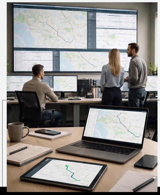 Трекинг грузов и Fleet Management, мониторинг автопарка в Зеленодольске