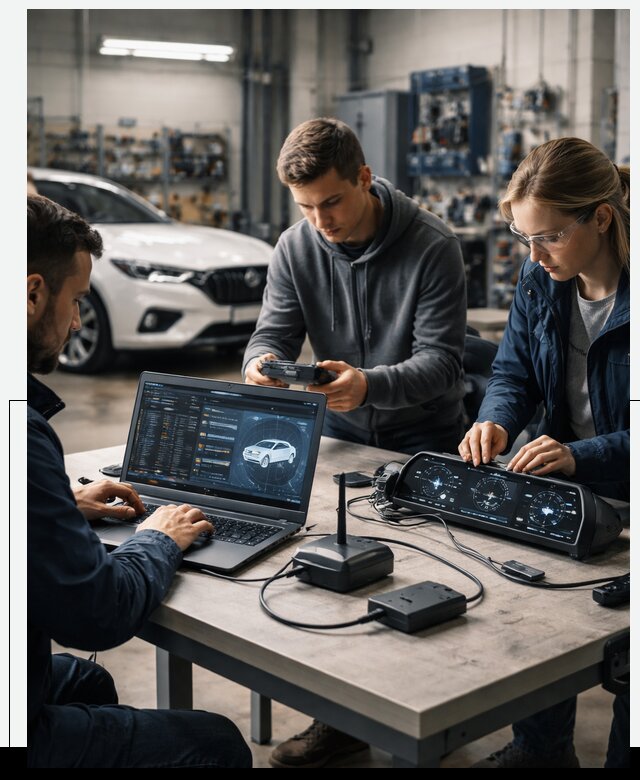 Разработка Connected Car и ПО для автопрома в Зеленодольске