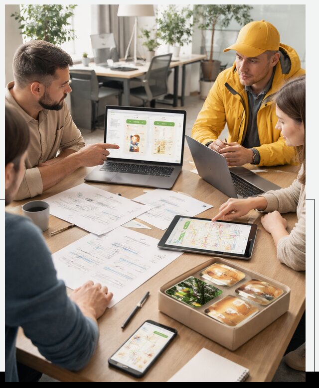 Разработка агрегатора доставки еды в Зеленодольске от 15525 р., АвикейЗлн